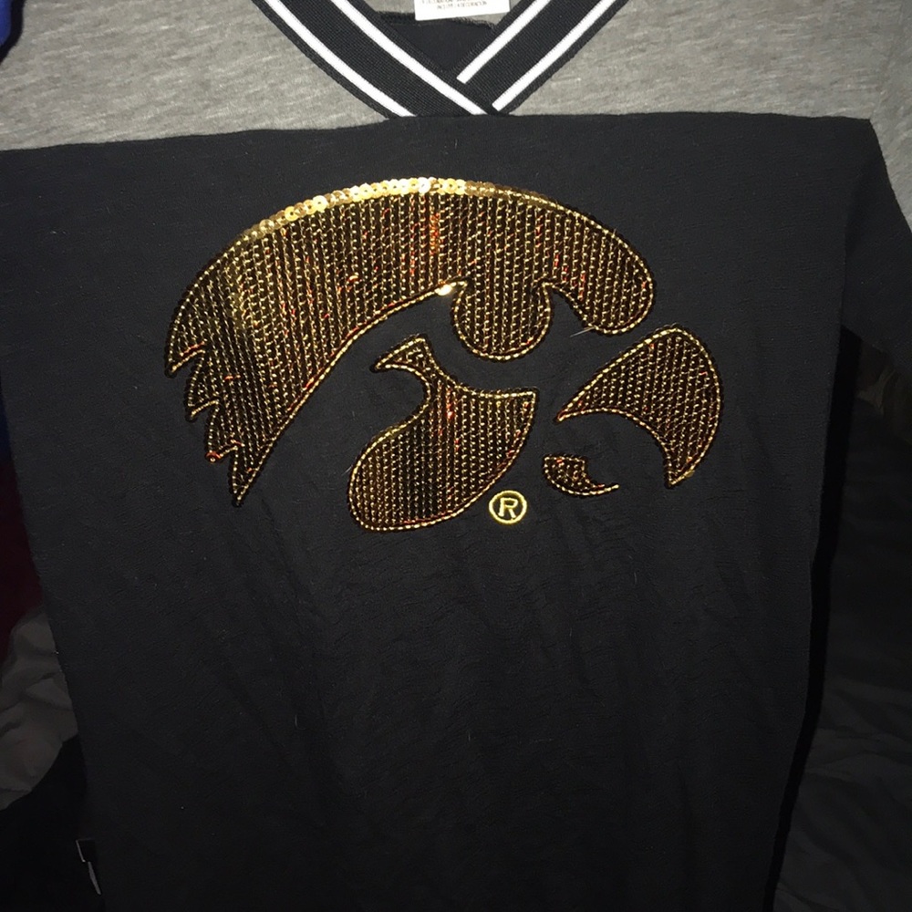 University of Iowa Pink shirt